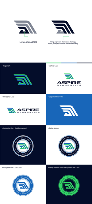 Logo Design by bazheet for Aspire Sports Services | Design: #31042194