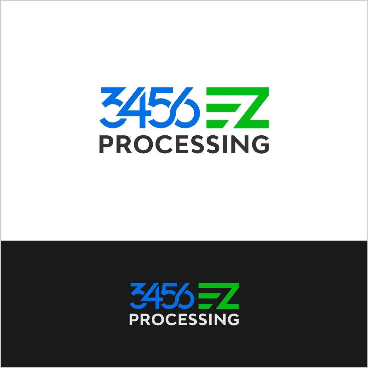 Logo Design by maxeff7 for 3456 CC Processing LLC | Design #31040768