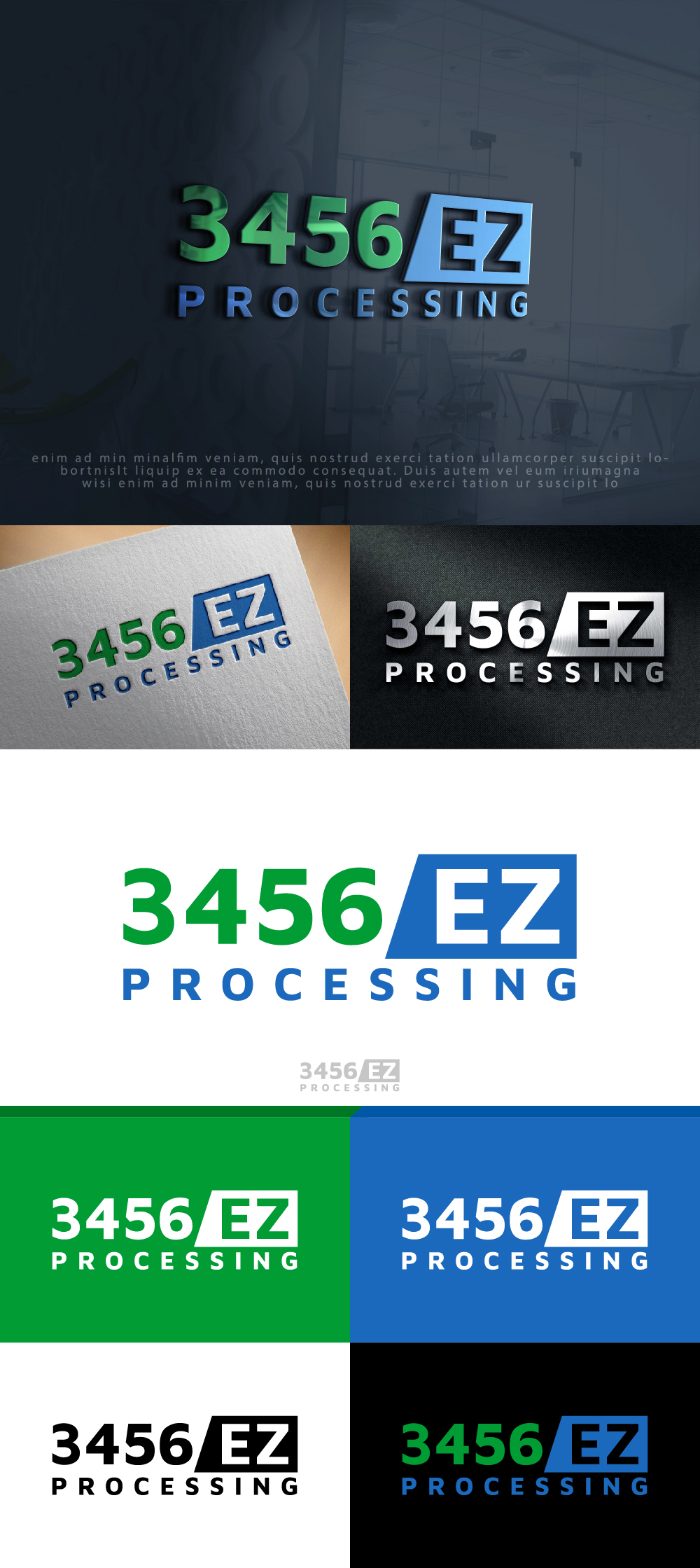 Design de Logo par Ayub Zafar pour 3456 CC Processing LLC | Design #31047984