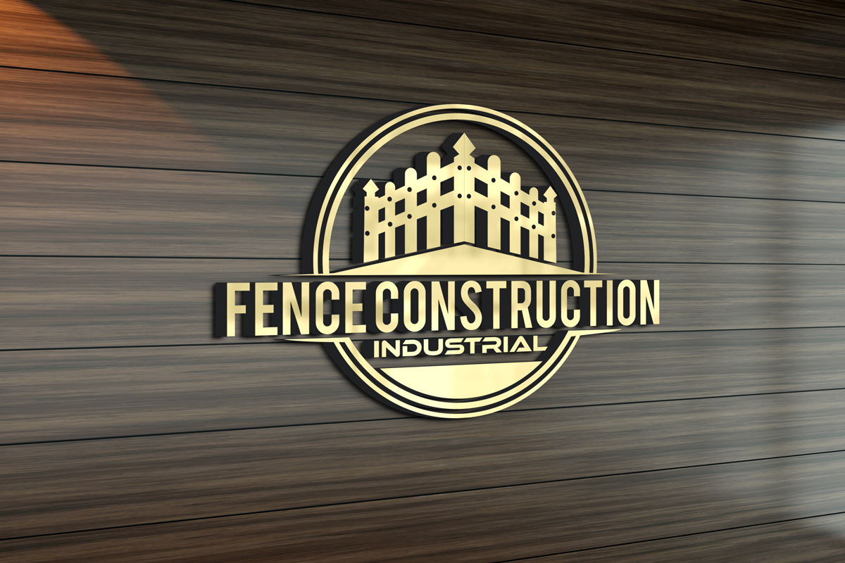 Serious, Modern, Fence Construction Industrial Graphic Design for a