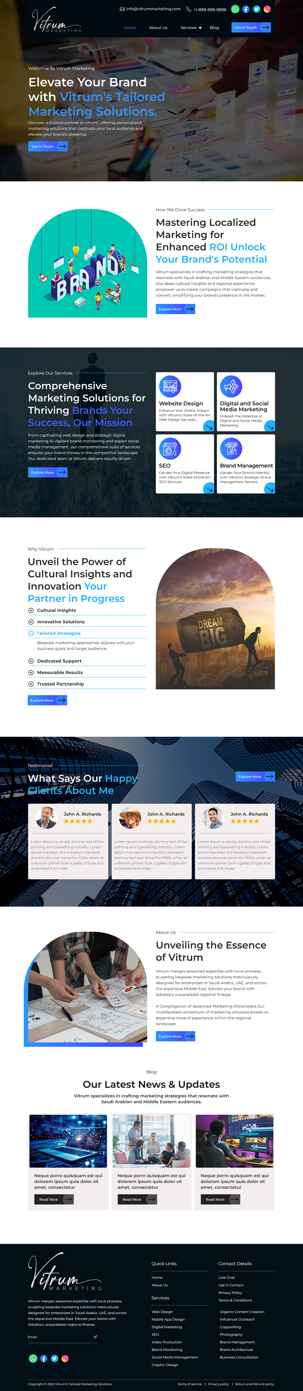 Landing Page Design by RP Digital for this project | Design #31044674
