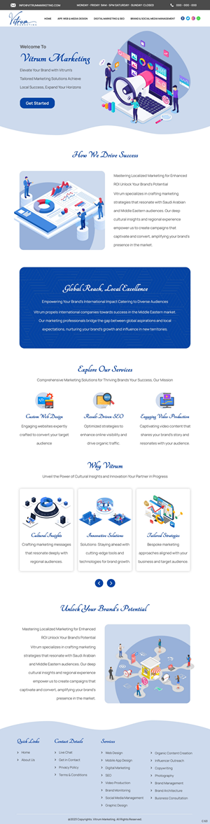 Design de Page d'Accueil par pb pour ce projet | Design : #31045934