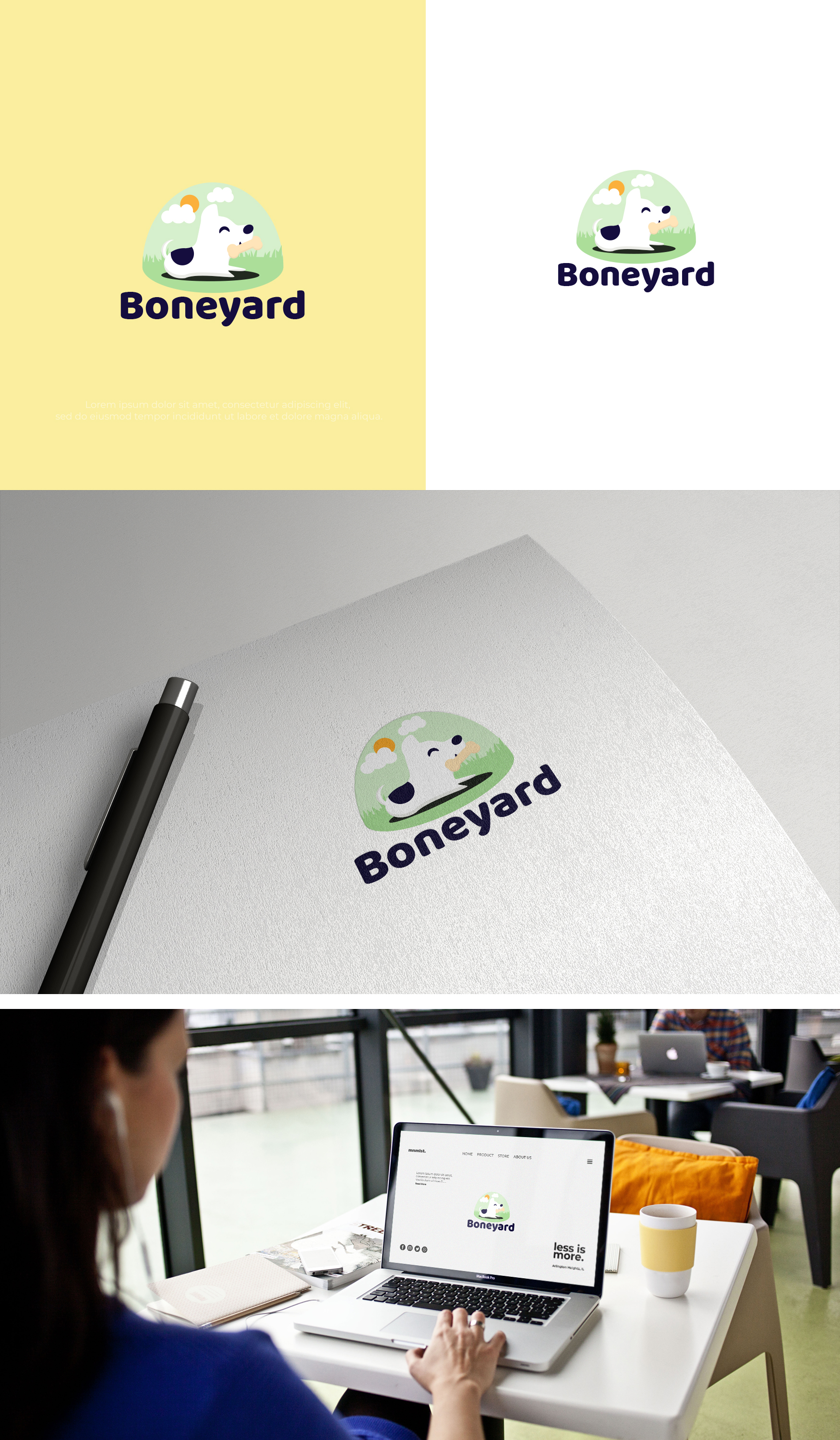 Logo Design by Senpachie for BoneYard | Design #31039363