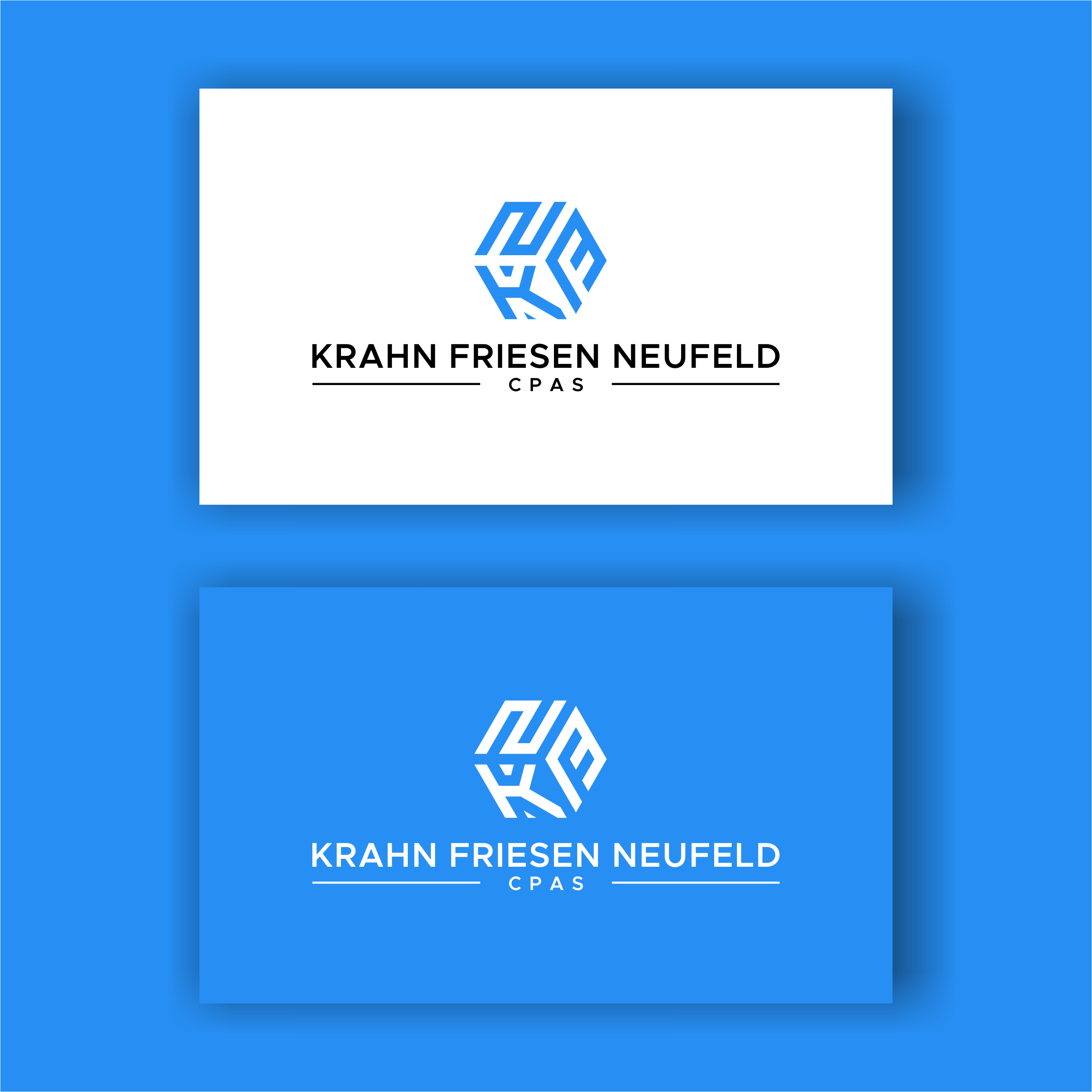 Diseño de Logo por GaThAn99 para Krahn Friesen Neufeld CPAs | Diseño #31091350