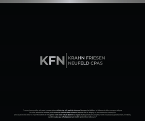 Logo Design by Shahbaz Studios for Krahn Friesen Neufeld CPAs | Design: #31082604