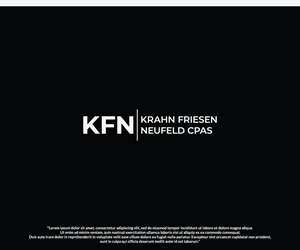 Logo Design by Shahbaz Studios for Krahn Friesen Neufeld CPAs | Design: #31082605