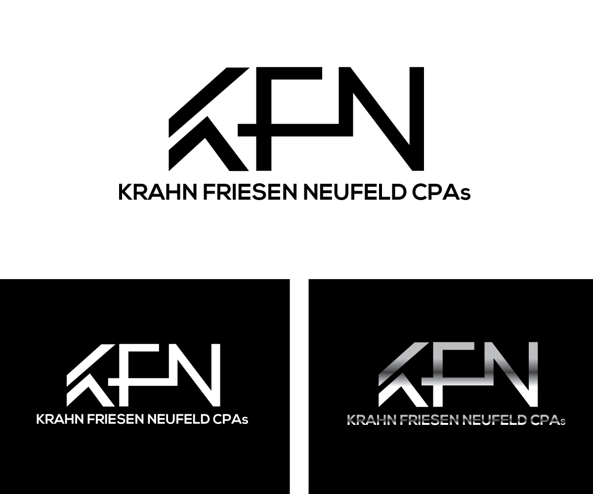 Design de Logo par Paint-Tools pour Krahn Friesen Neufeld CPAs | Design #31044558