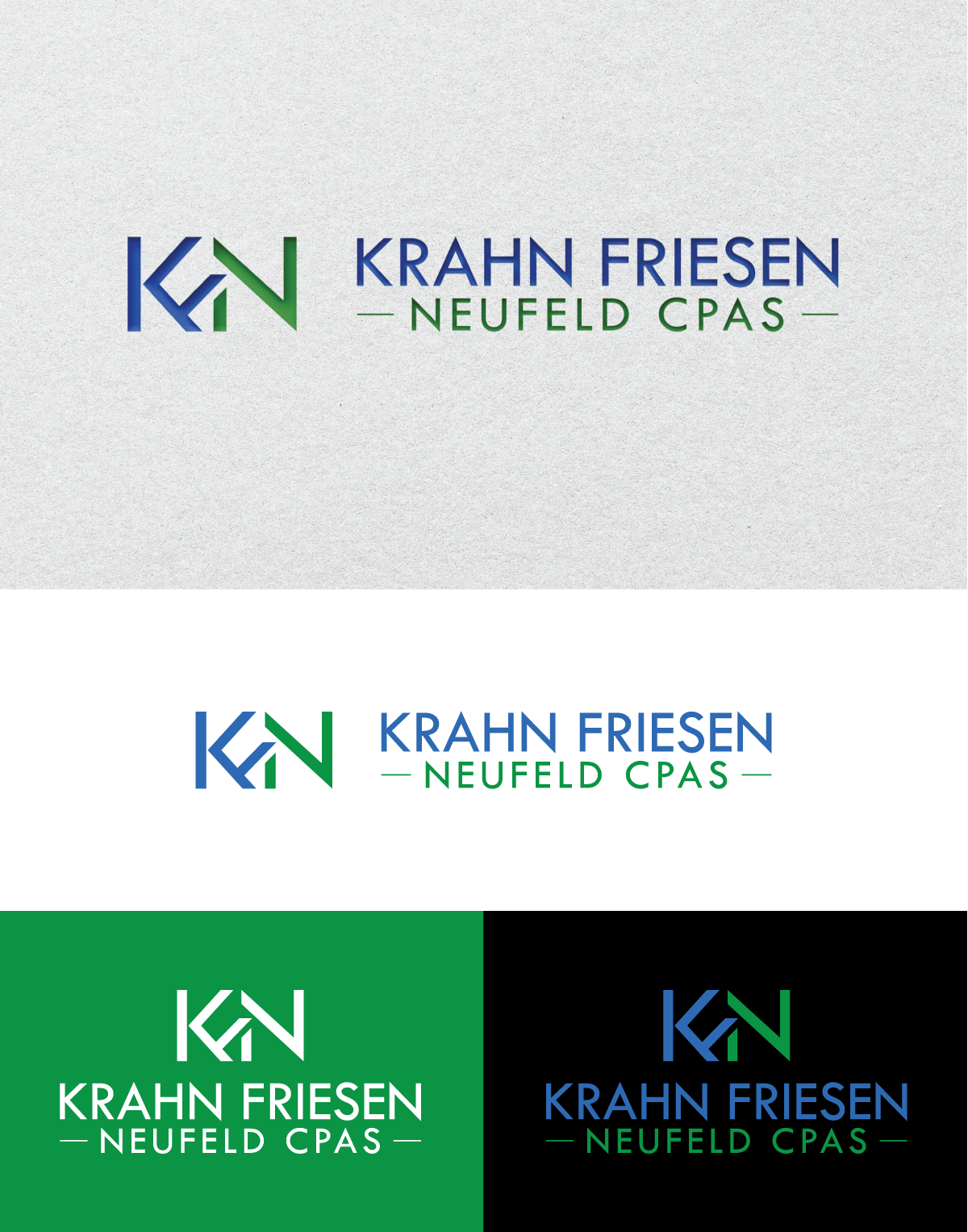 Logo Design by Digi_Design555 for Krahn Friesen Neufeld CPAs | Design #31081872