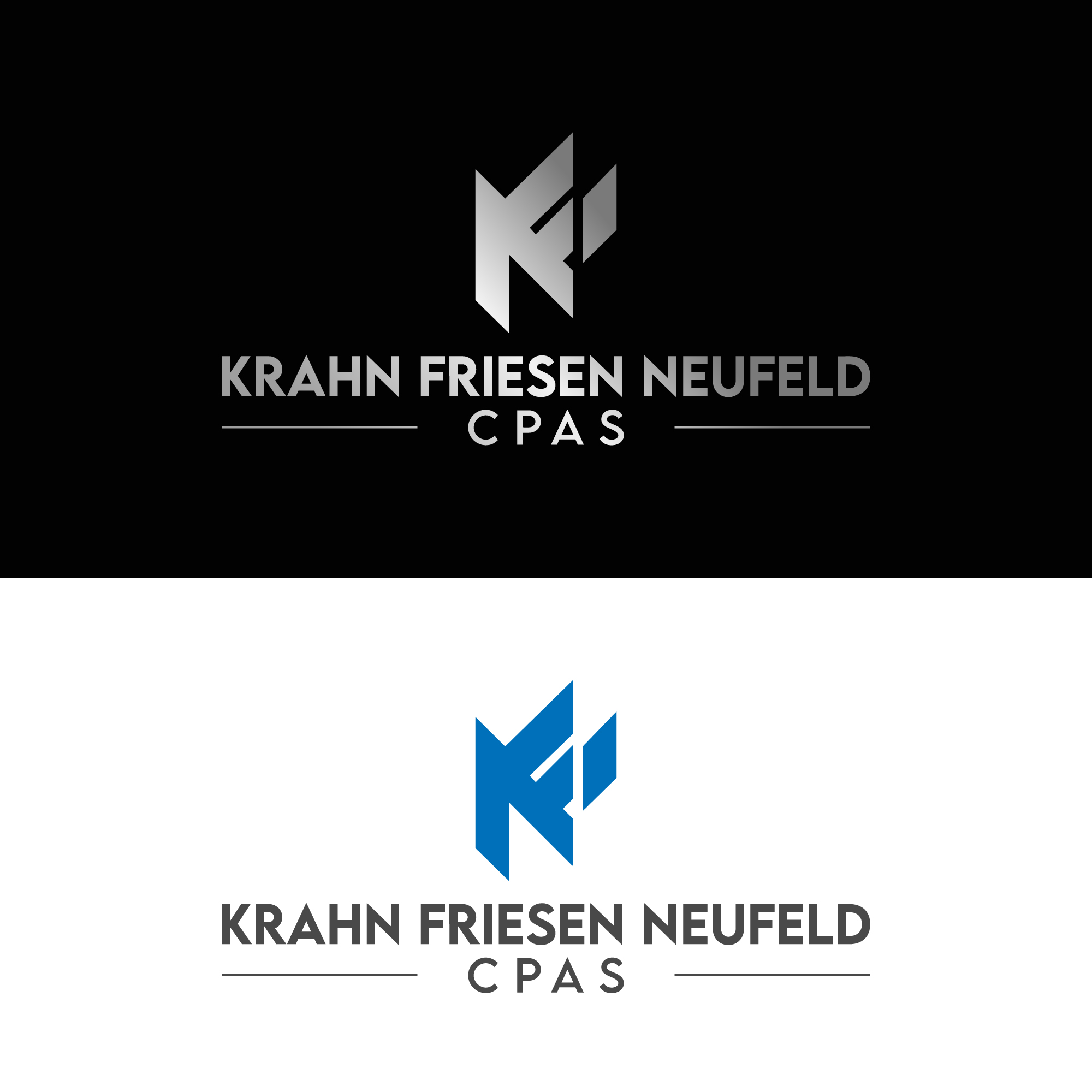Design de Logo par logo corner pour Krahn Friesen Neufeld CPAs | Design #31076975