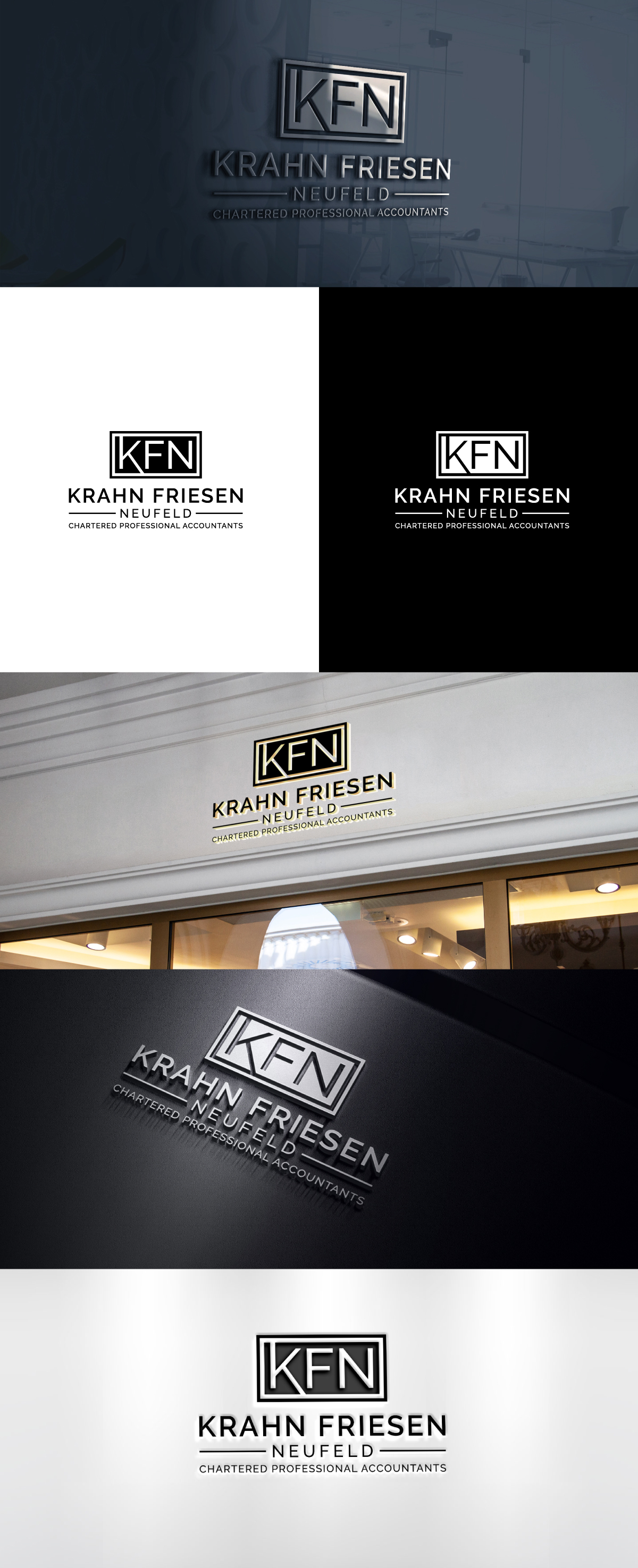 Diseño de Logo por MD Kausar Ali para Krahn Friesen Neufeld CPAs | Diseño #31085303