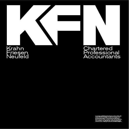 Logo Design by re44 for Krahn Friesen Neufeld CPAs | Design #31048035