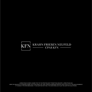Logo Design by fly  design for Krahn Friesen Neufeld CPAs | Design: #31043248