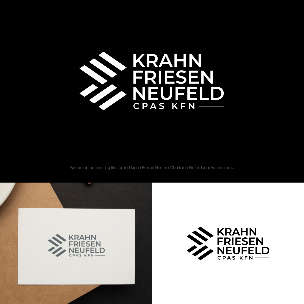 Logo Design by webeezine for Krahn Friesen Neufeld CPAs | Design #31042605