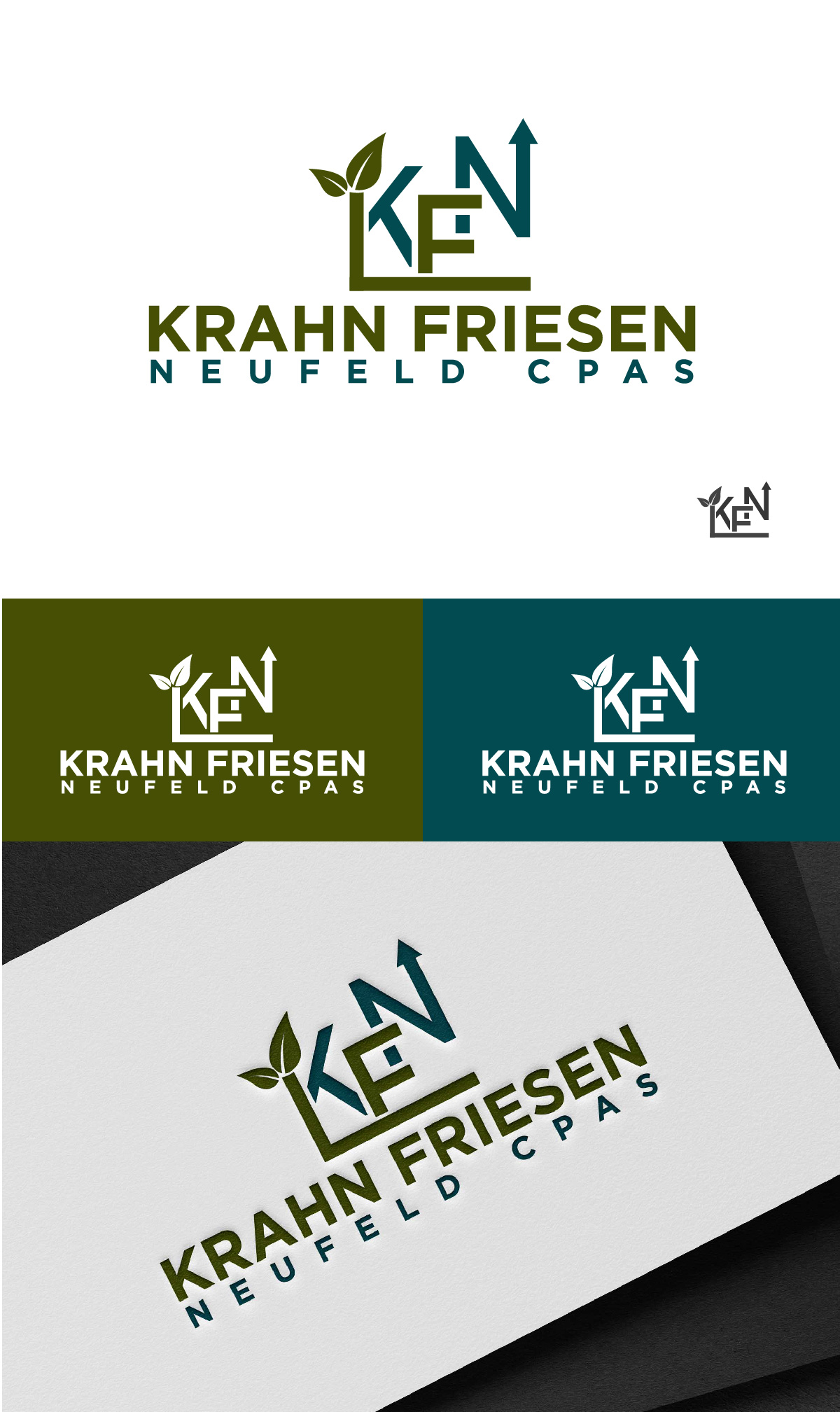 Logo Design by DesignLima for Krahn Friesen Neufeld CPAs | Design #31057600