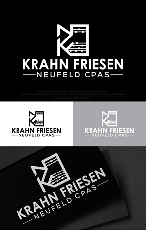 Diseño de Logo por DesignLima para Krahn Friesen Neufeld CPAs | Diseño: #31057602