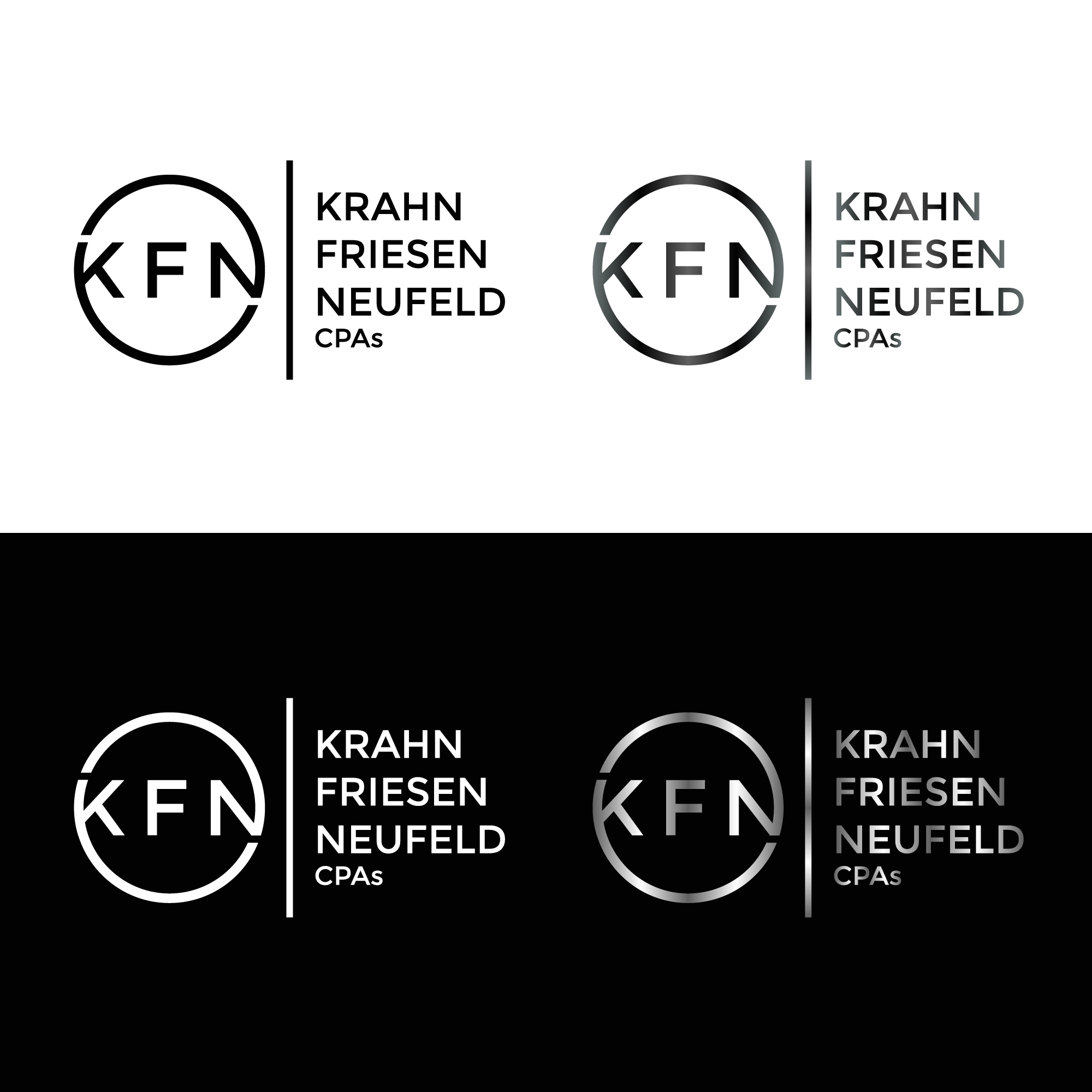 Logo Design by T.R for Krahn Friesen Neufeld CPAs | Design #31091156