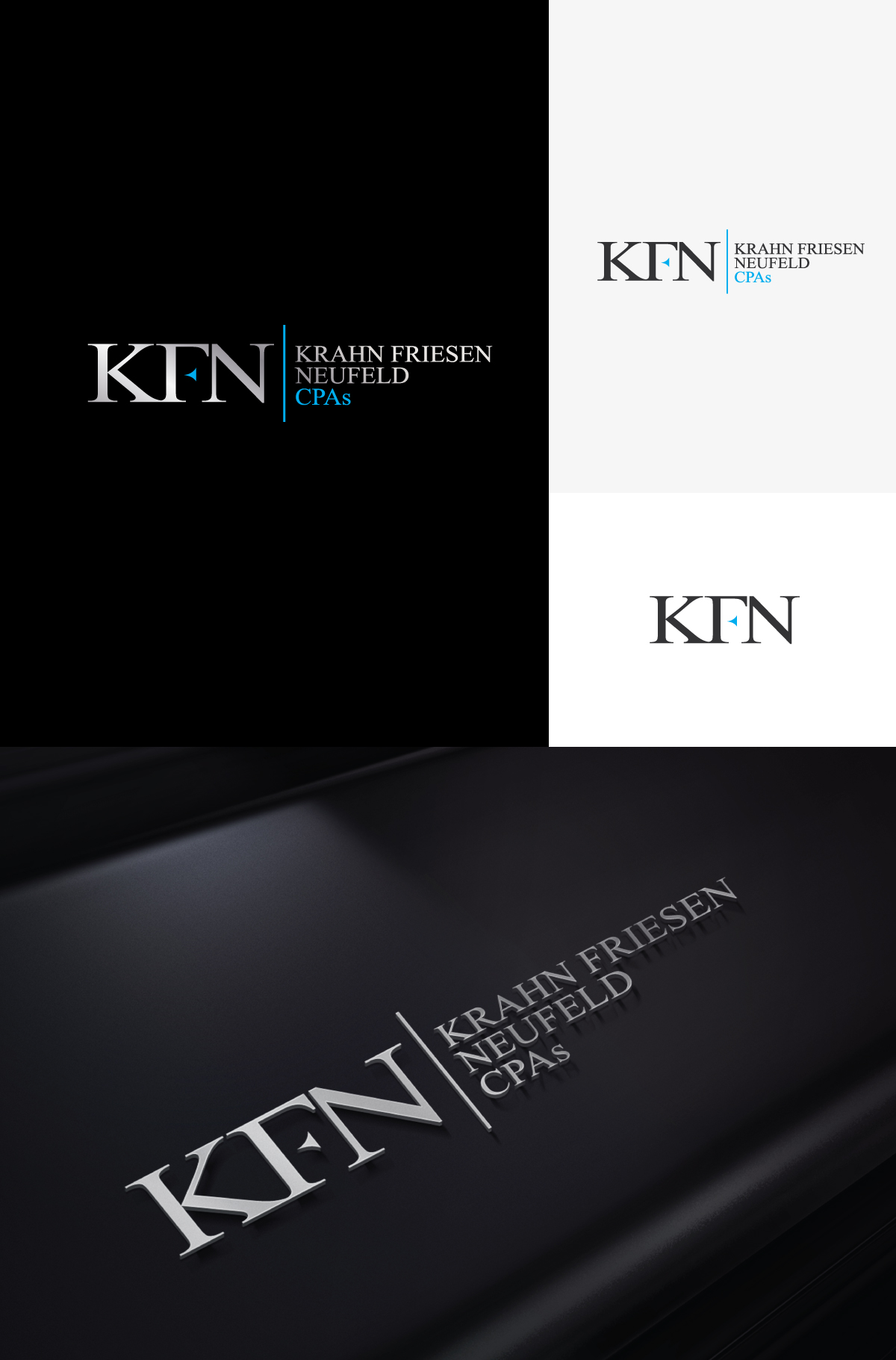 Diseño de Logo por step forward 2 para Krahn Friesen Neufeld CPAs | Diseño #31043228