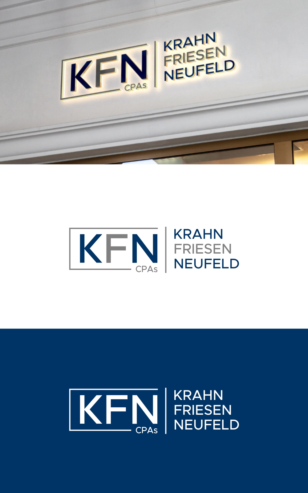 Logo Design by MX LogoArt for Krahn Friesen Neufeld CPAs | Design #31042883