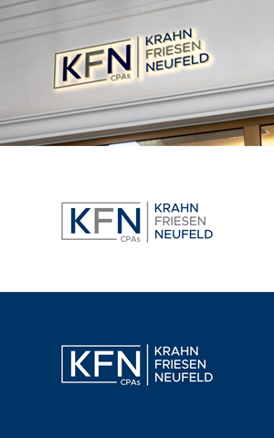 Logo Design by MX LogoArt for Krahn Friesen Neufeld CPAs | Design: #31042883