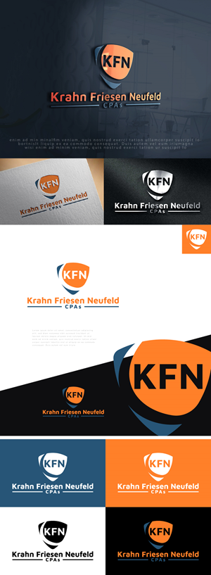 Diseño de Logo por AlphabetZero.co.uk para Krahn Friesen Neufeld CPAs | Diseño: #31055348