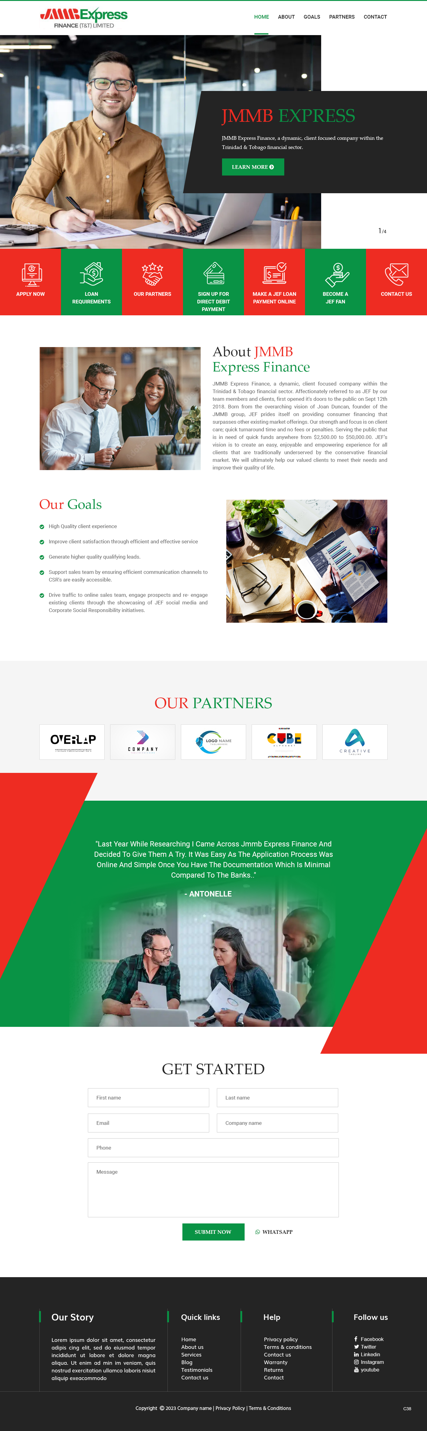 Web Design by pb for this project | Design #31053849