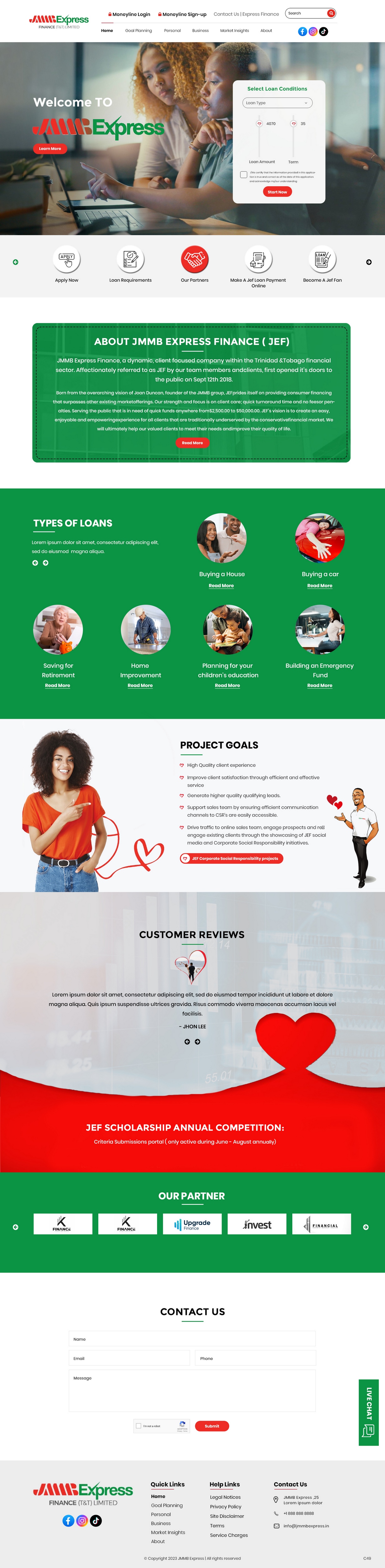 Web Design by pb for this project | Design #31062697