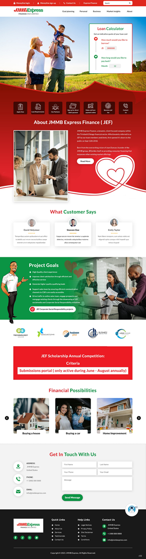 Web Design by pb for this project | Design: #31062701