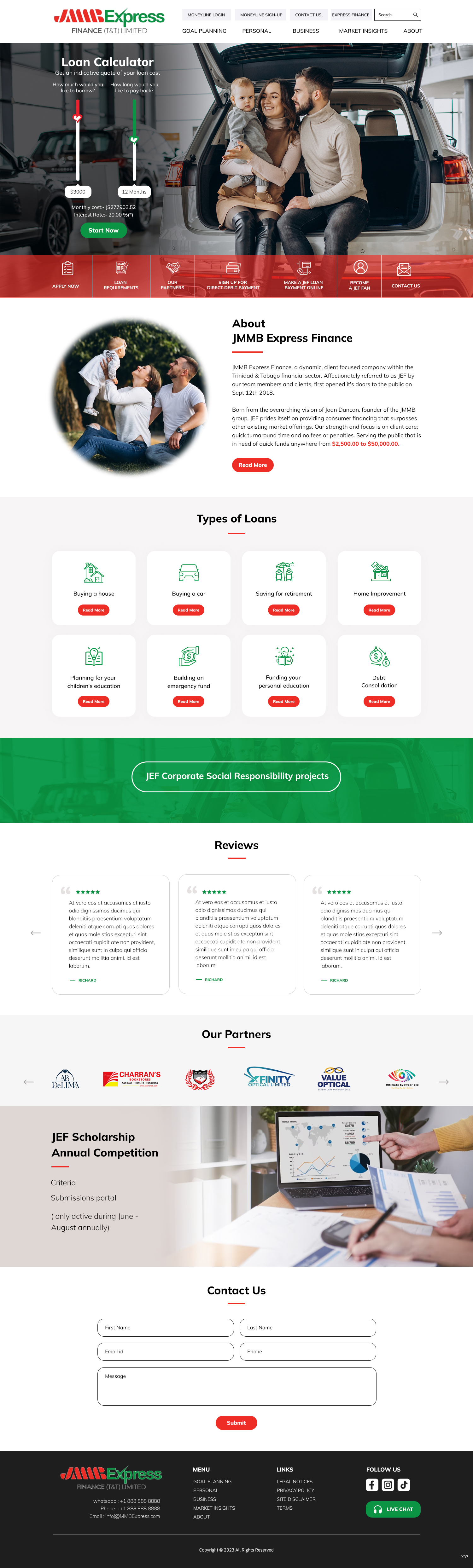 Web Design by pb for this project | Design #31062703