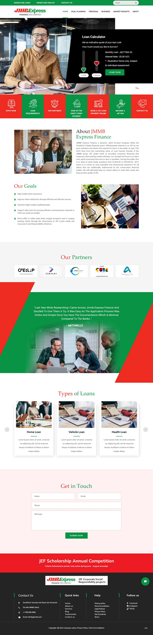Web Design by pb for this project | Design: #31073188