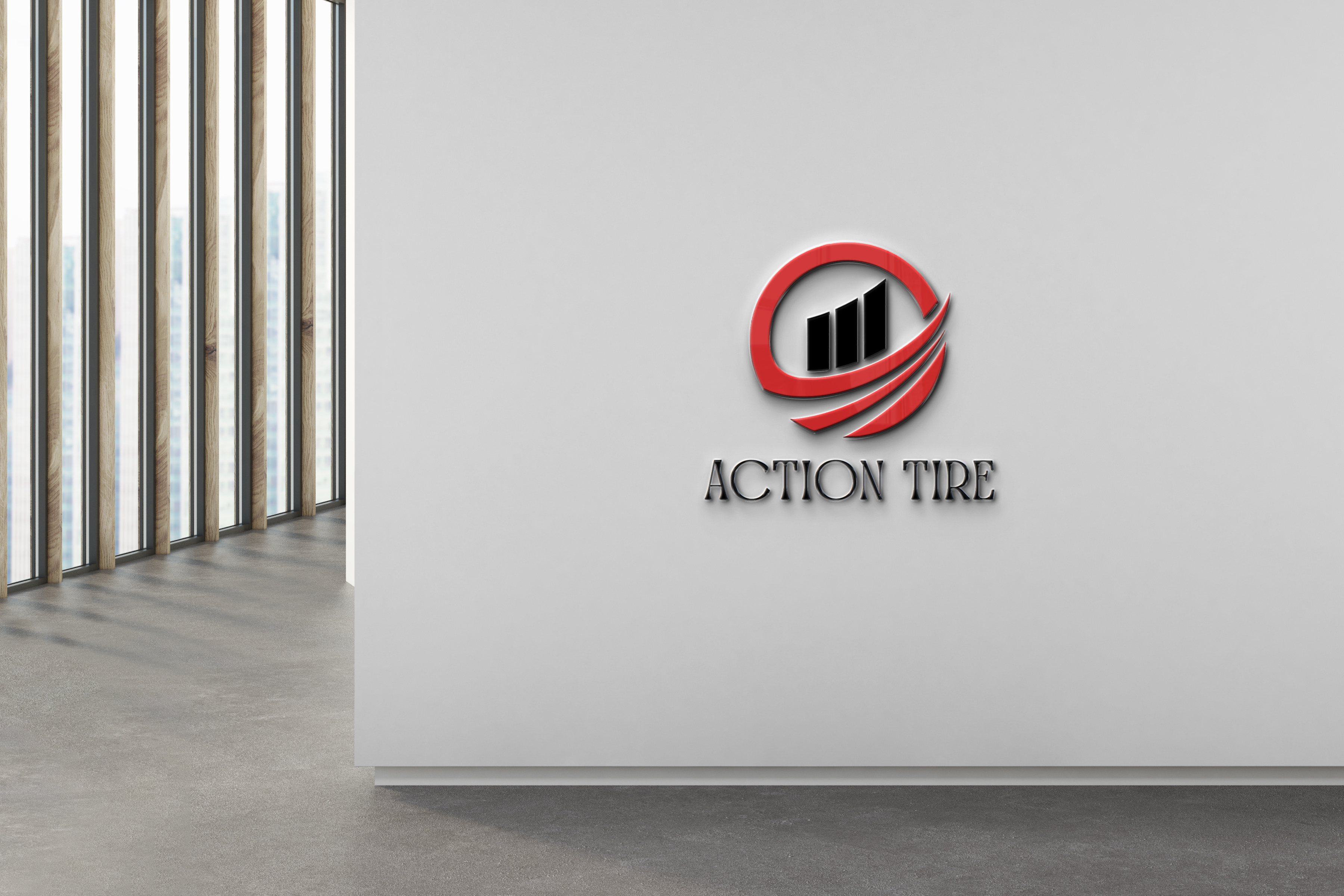 Logo Design by Srinika Abeyratne for Action Tire Inc. | Design #31064983