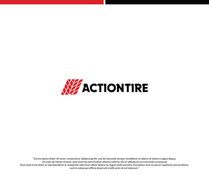 Logo Design by Shahbaz Studios for Action Tire Inc. | Design: #31085453