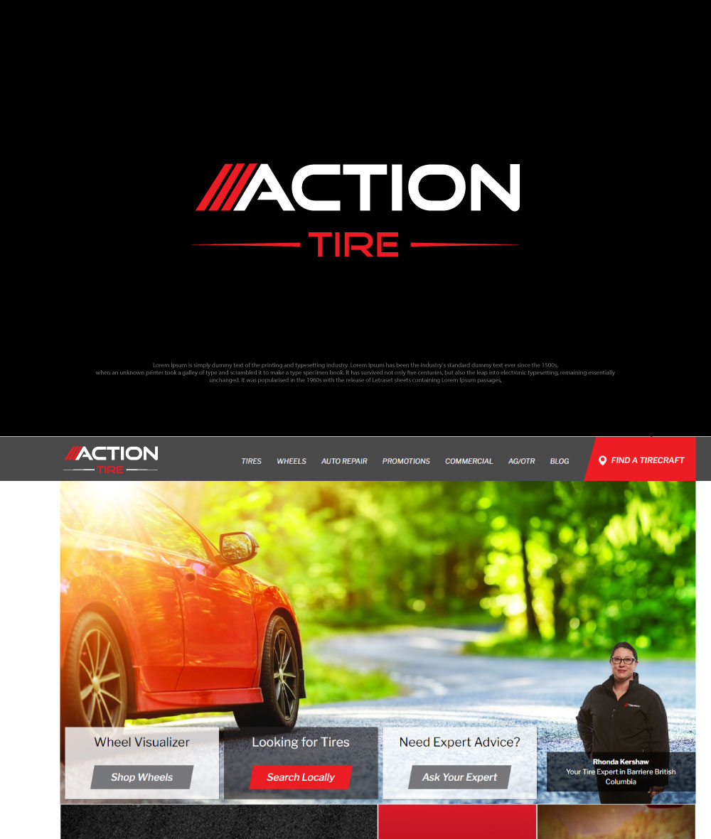 Logo Design by SK art_pro for Action Tire Inc. | Design #31064366