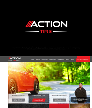 Logo Design by SK art_pro for Action Tire Inc. | Design: #31064372