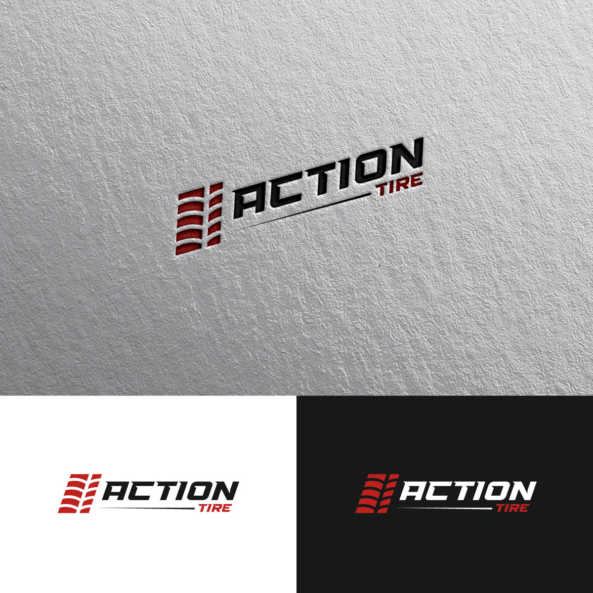 Logo Design by chris Ray for Action Tire Inc. | Design #31040835