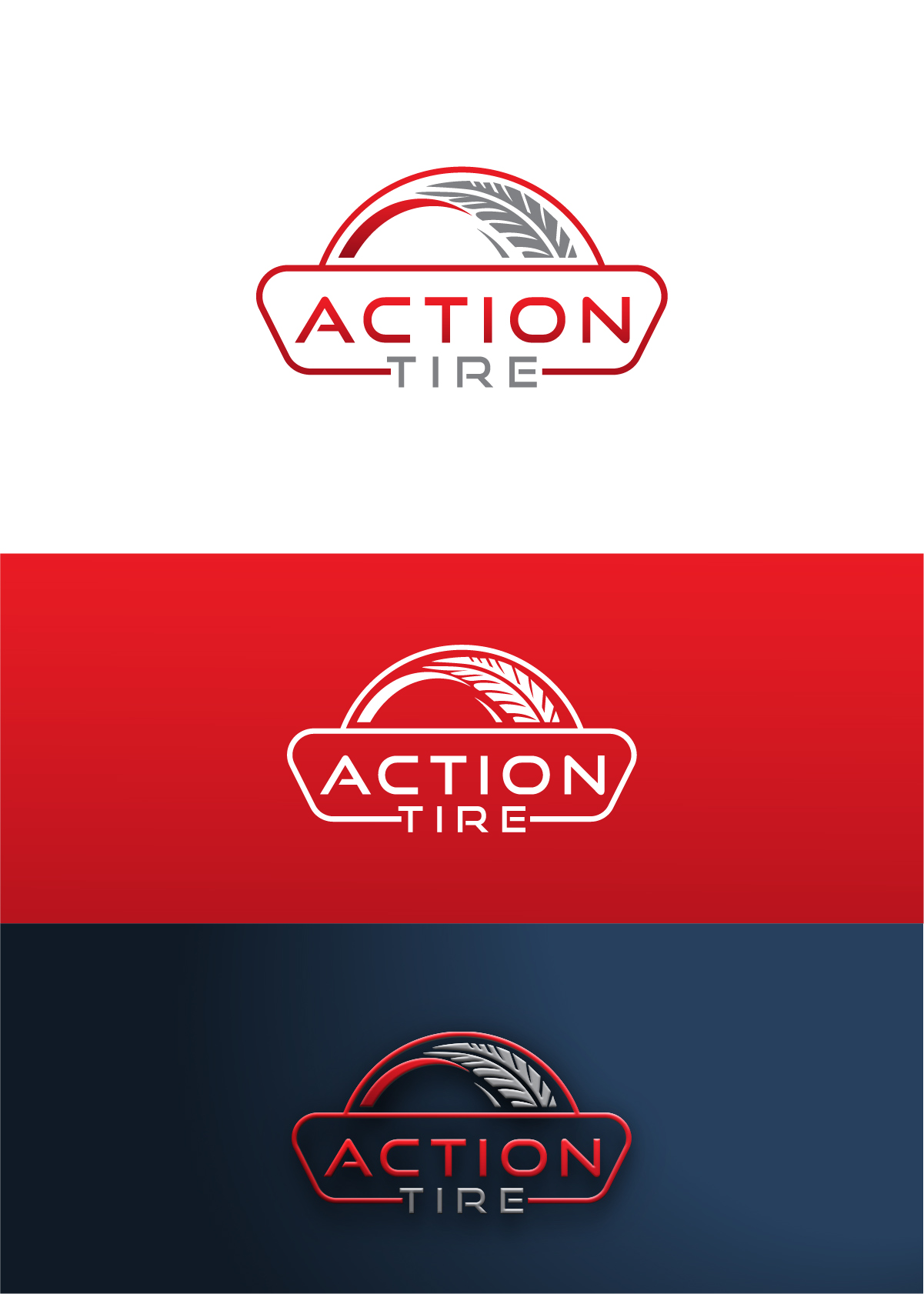 Logo Design by Deziners Zone for Action Tire Inc. | Design #31044241
