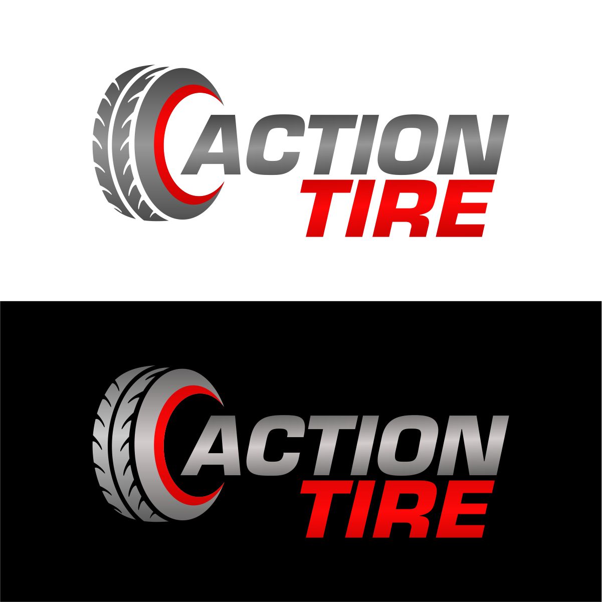 Logo Design by creative.bugs for Action Tire Inc. | Design #31043582
