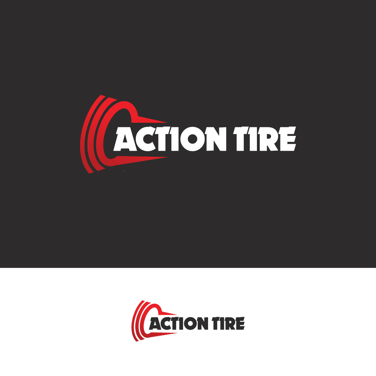 Logo Design by LAXMI DESIGNHUB for Action Tire Inc. | Design #31044149