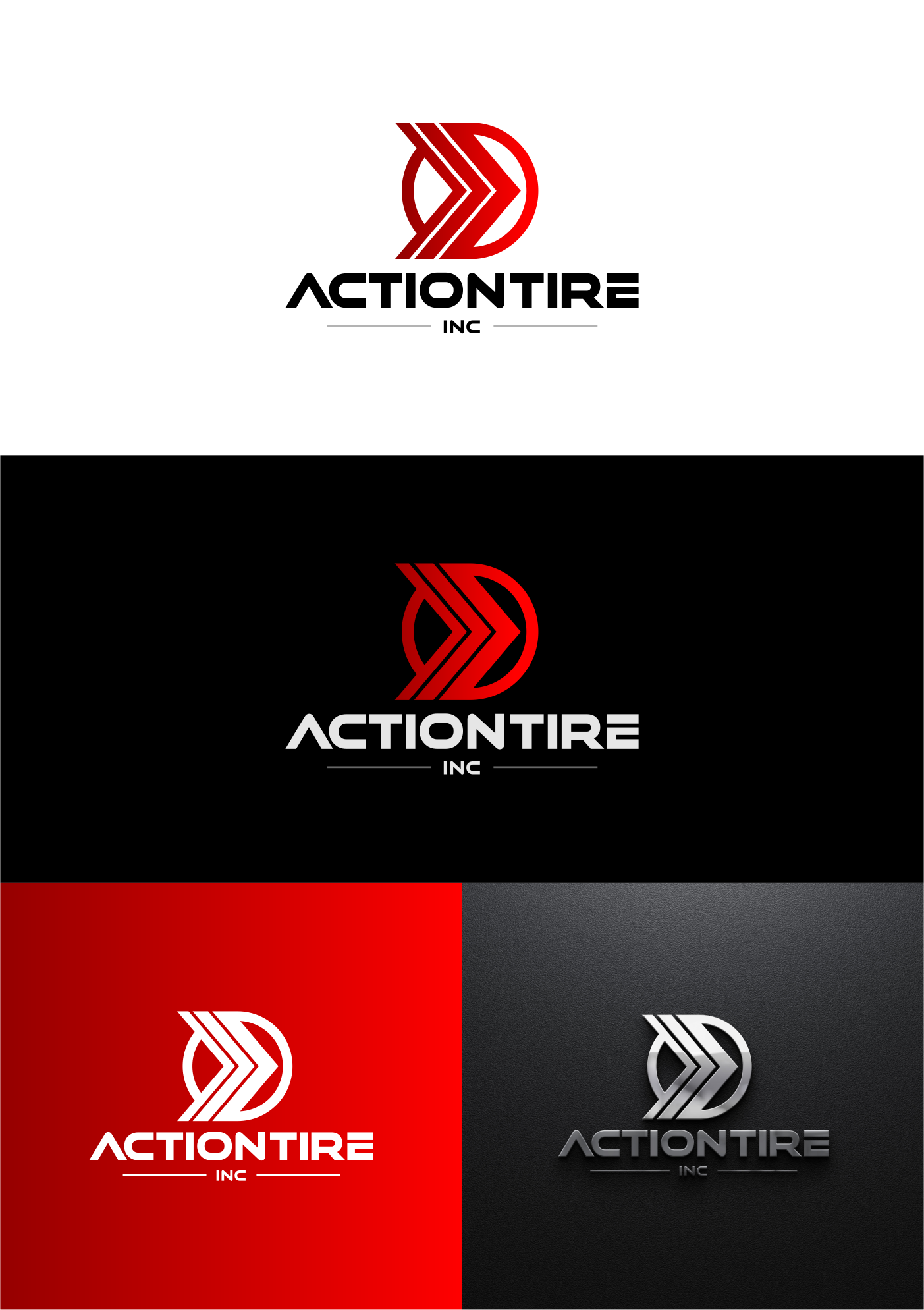 Logo Design by artswolf for Action Tire Inc. | Design #31067163