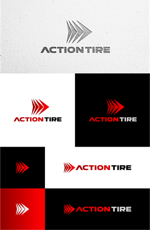 Logo Design by artswolf for Action Tire Inc. | Design: #31067346