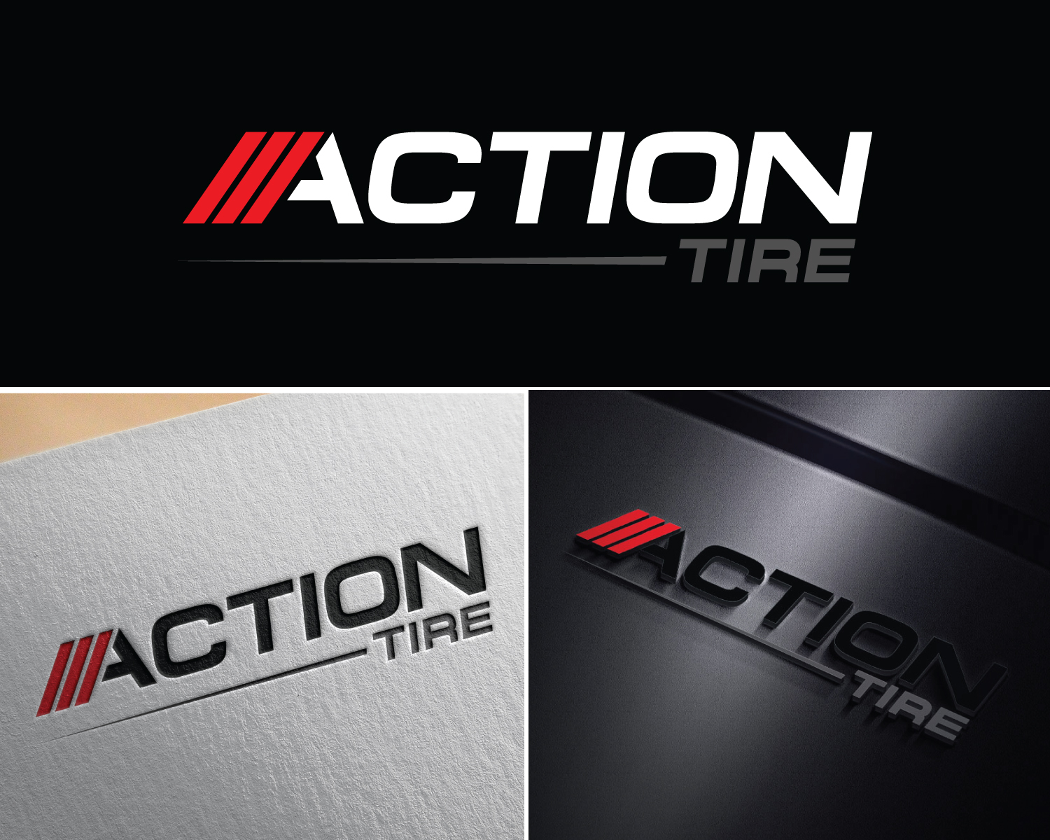Logo Design by Atec for Action Tire Inc. | Design #31045141