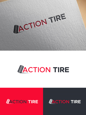 Logo Design by fly  design for Action Tire Inc. | Design: #31044280