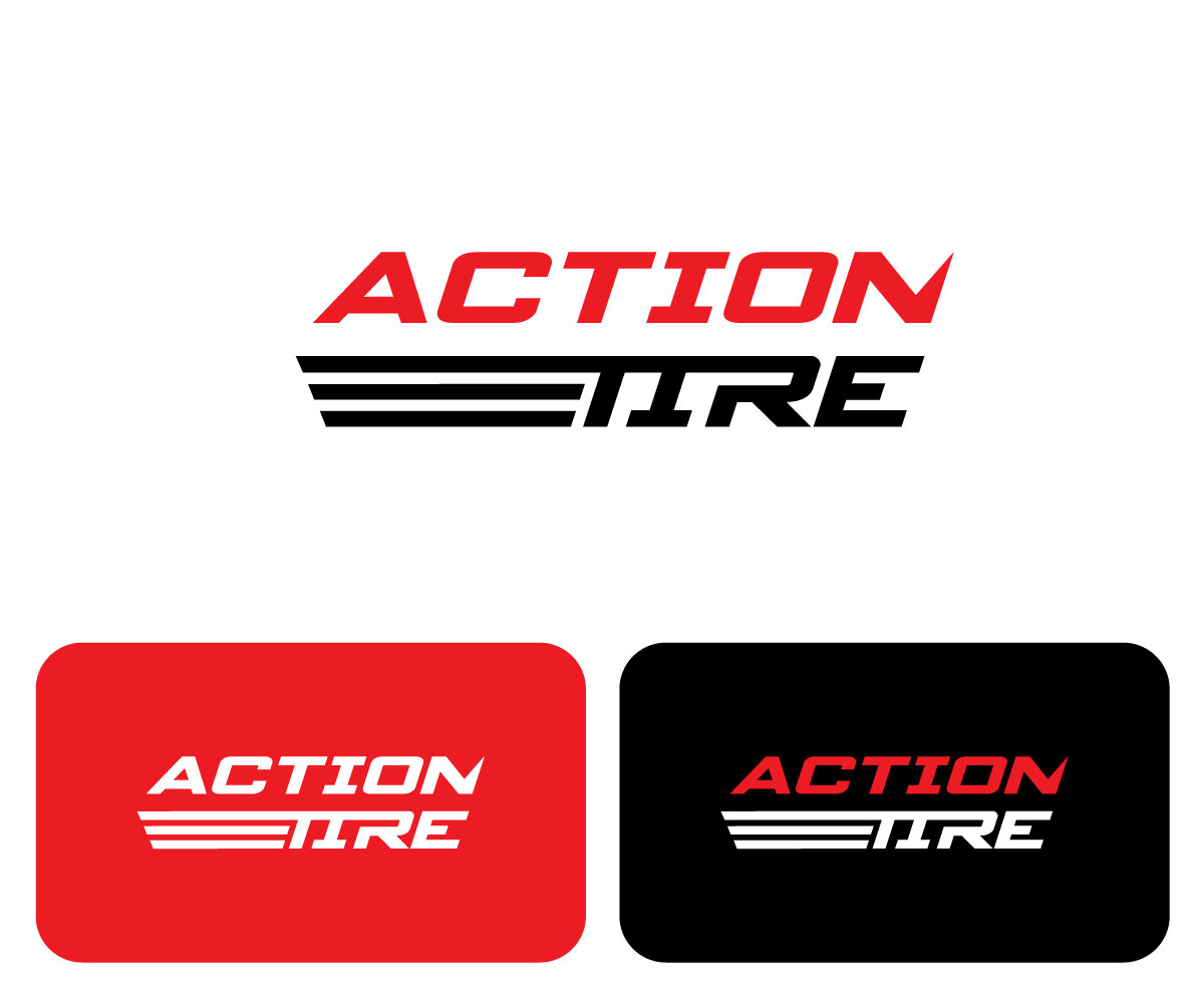 Logo Design by Ansh Design for Action Tire Inc. | Design #31042759