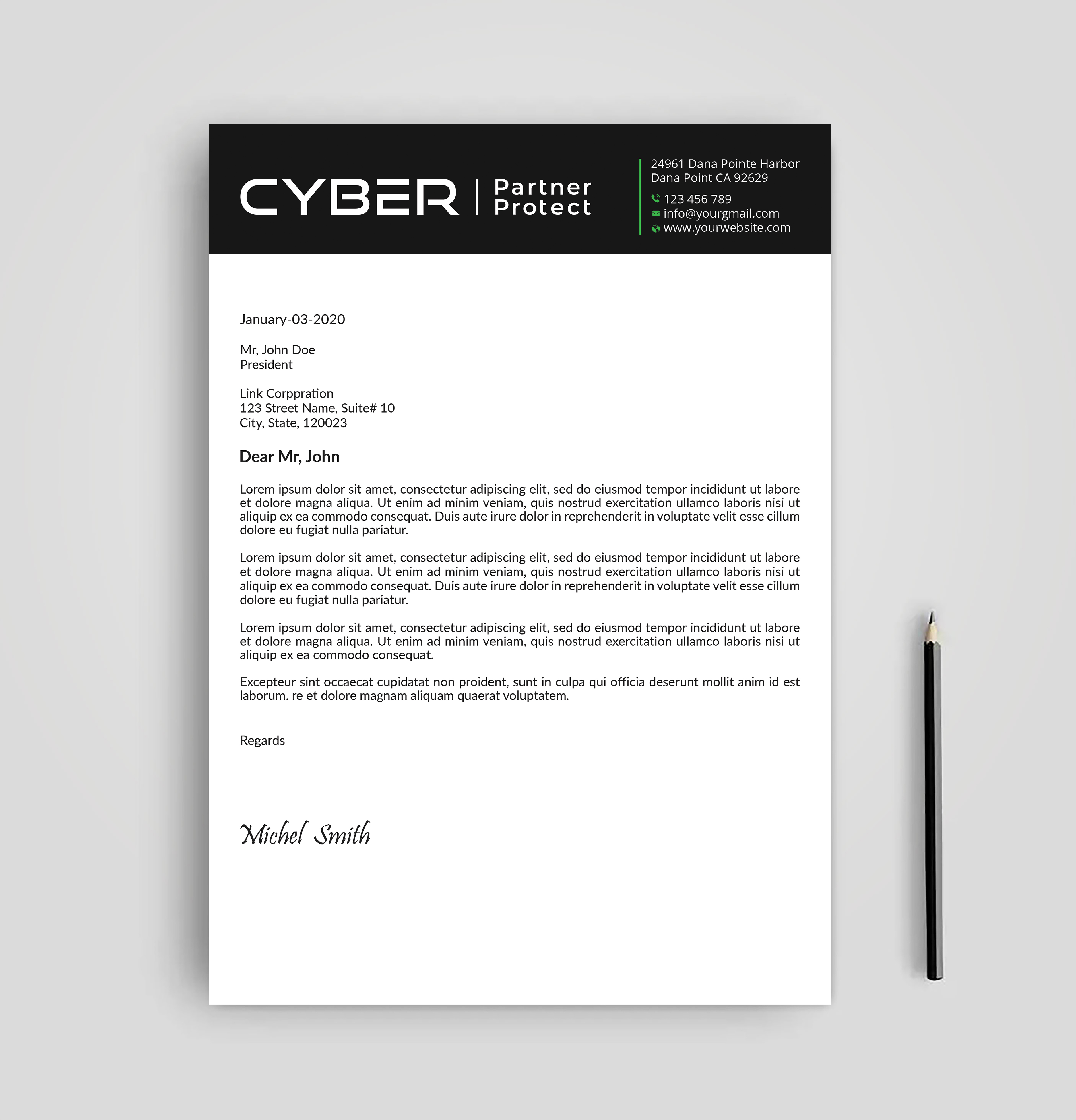 Diseño de Membrete por Expert Bappy para Coverit Insurance Services | Diseño #31042979