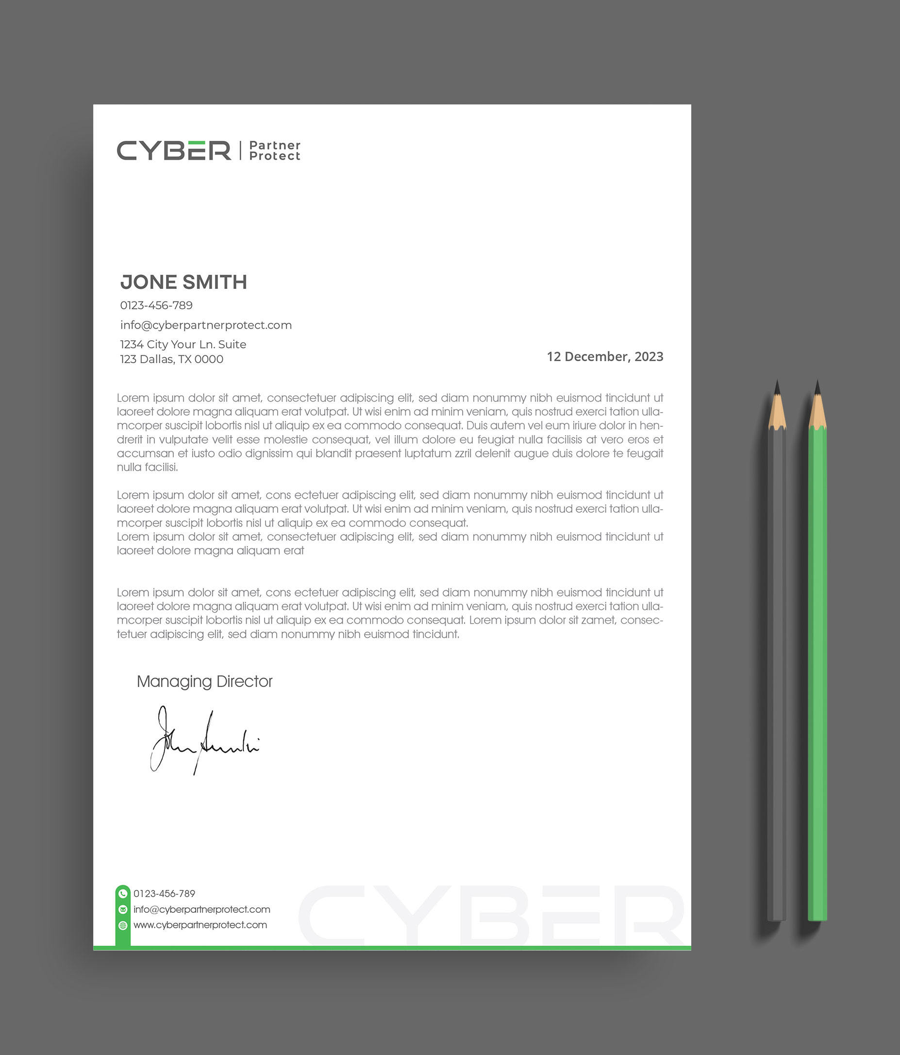 Briefkopf-Design von artbitin für Coverit Insurance Services | Design #31041767