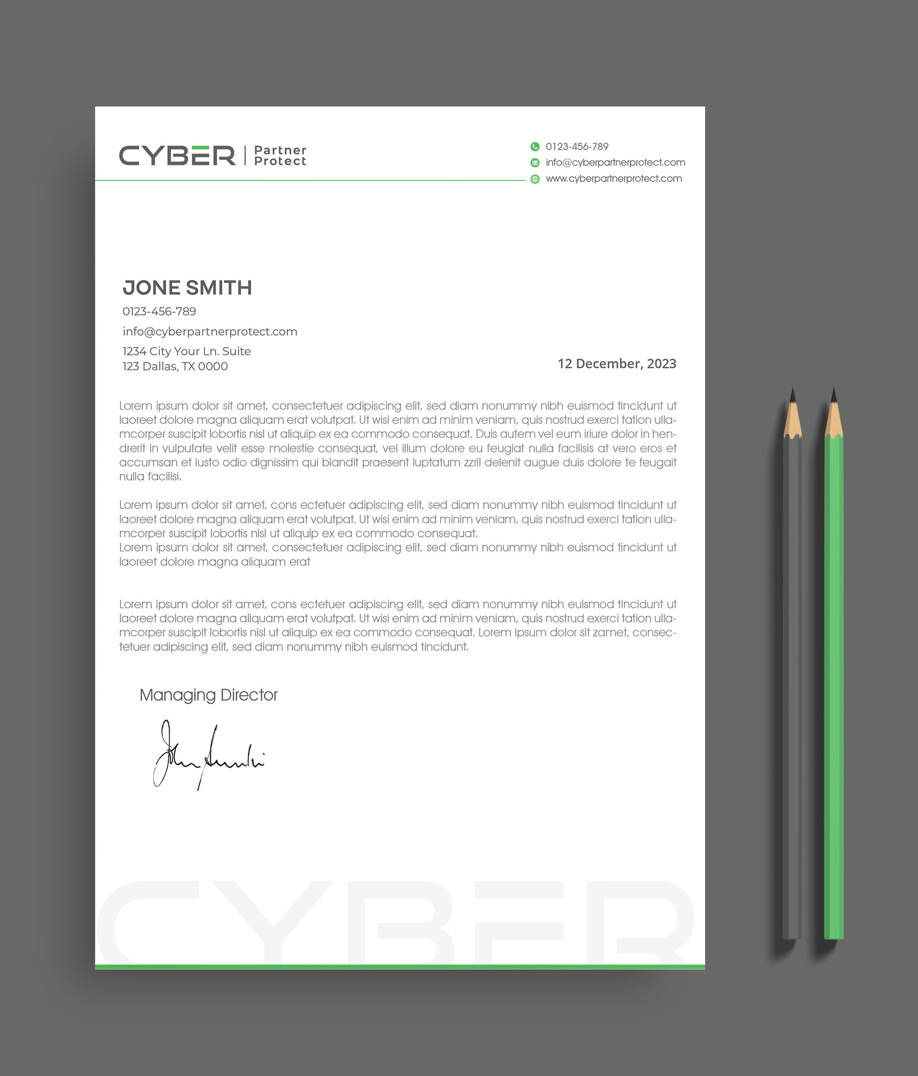 Briefkopf-Design von artbitin für Coverit Insurance Services | Design #31041773