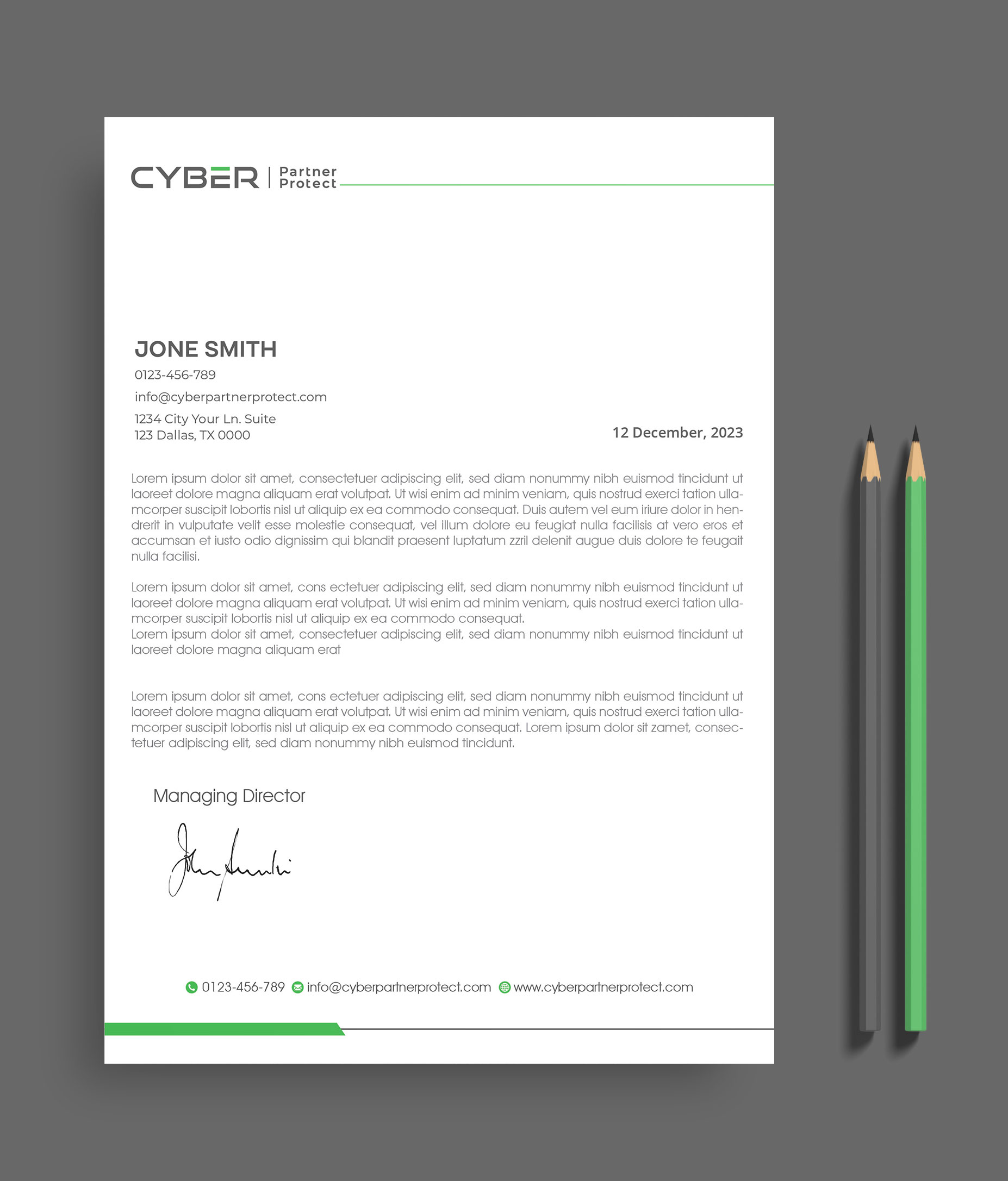 Briefkopf-Design von artbitin für Coverit Insurance Services | Design #31041774