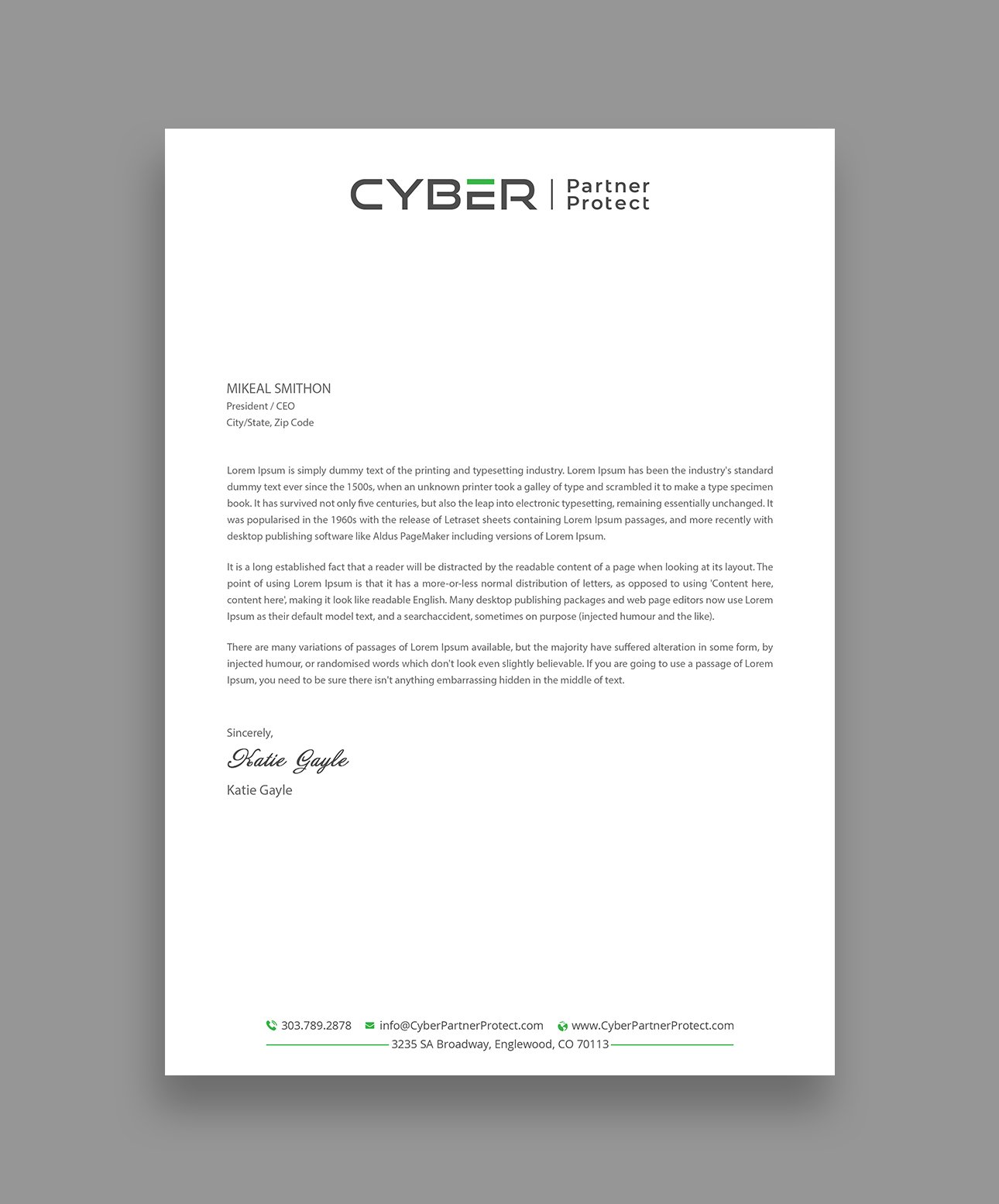 Briefkopf-Design von DesignShout für Coverit Insurance Services | Design #31054072