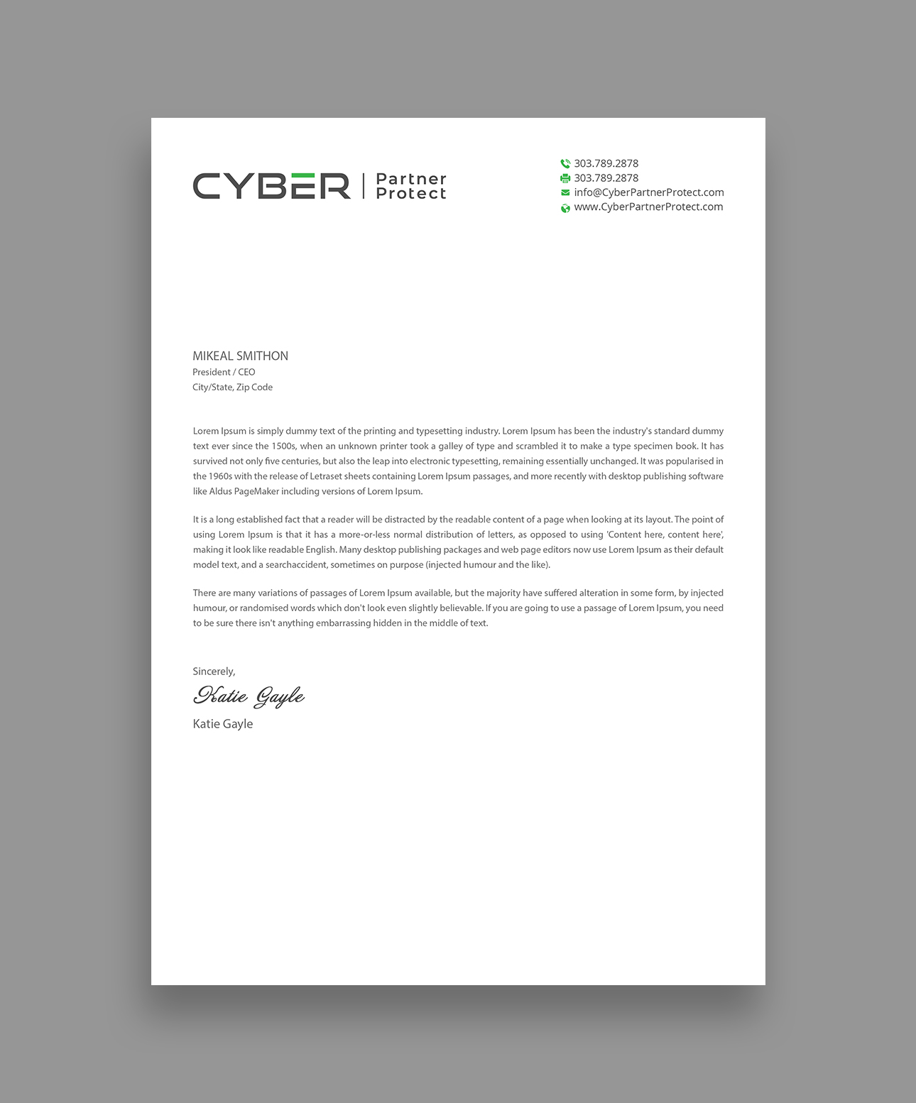 Briefkopf-Design von DesignShout für Coverit Insurance Services | Design #31054118