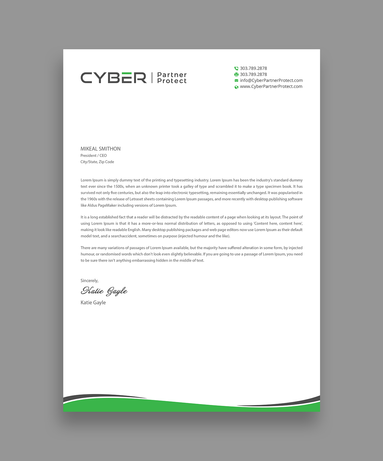 Briefkopf-Design von DesignShout für Coverit Insurance Services | Design #31054148