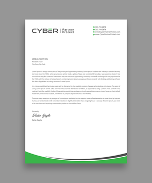Letterhead Design by DesignShout for Coverit Insurance Services | Design: #31054149